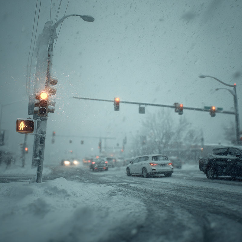 How Winter Storms Affect Traffic Light Visibility—And What Cities Can Do About It